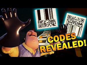 Hello Neighbor QR CODES + SECRET MESSAGE REVEALED! | Hello Neighbor Alpha 3 Gameplay