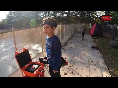 Ryan's 7th Laser Tag Birthday