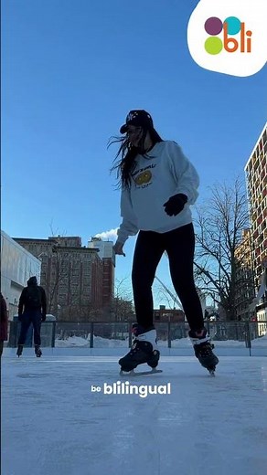 ❄️ POV: You’re living the BLI Winter Language Camp experience in Montreal…