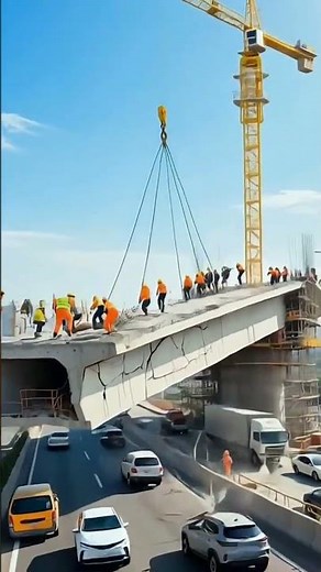 Building the Future: Highway Flyover Construction in Progress