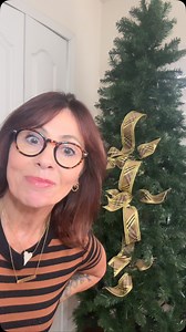 7.5K views · 3.2K reactions | If you don’t want to spend time learning how to make a bow, this is a great way to ribbon your tree! #Christmas2025 #christmastreedesigner #Xmas #christmastreedecorating | Deck.your.decor | Facebook