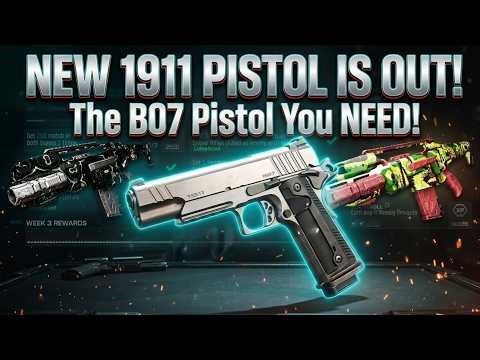 🔴LIVE on BO7 - *NEW* 1911 PISTOL is OUT! Weekly 3 Challenges to Complete!