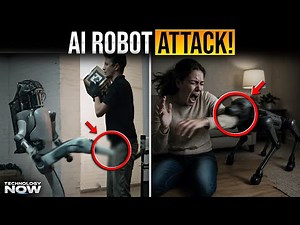Humanoid ROBOT Goes ROGUE in China Factory – SHOCKING CCTV Footage! Humanoid Robot ATTACKS Man