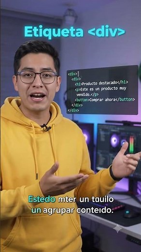 ¿Qué es DIV en HTML? Explicado fácil para principiantes