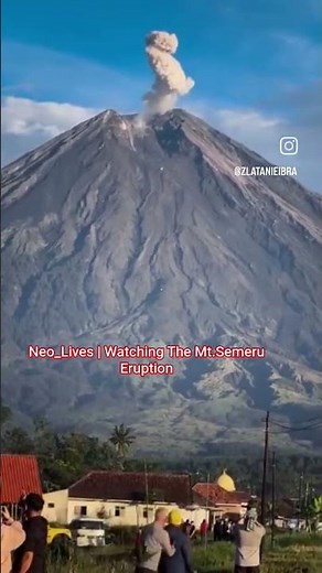 Watching the Mt. Semeru Eruption can be a thrilling experience, but safety...