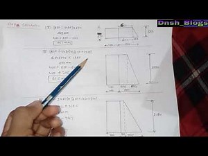 Encasing pipe culvert quantity/volume calculation step by step learn for beginers