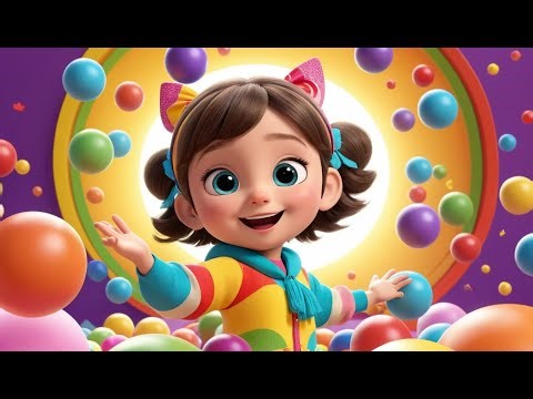Rainbow Ball Song – Count Them All | Fun Counting Song for Kids | Silly Colorful Rhyme