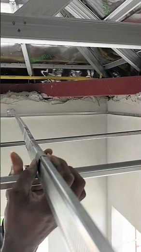 Insert the frame lock clip. #Plasterer #tools #Plastering #diy #construction