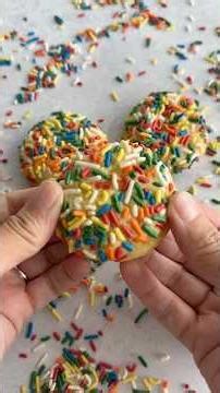 EASY SPRINKLE COOKIES! #shorts #cookies #shortsfeed #easyrecipe #shortsvideo #baking #recipe