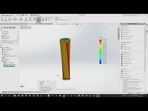 Solidworks Tutorial #3: Torque and Three-Point Bending