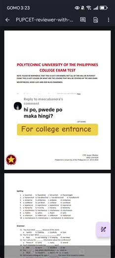 Preparación para el examen de admisión universitaria