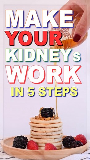 7.7K views · 45 reactions | Make your kidneys work in five steps #kidneydisease #kidneyfailure #dialysis #chronickidneydisease #diabetes #highbloodpressure #creatinine #kidneyrepair #kidneyhealth #00kidney | Health support for kidney dialysis | Facebook