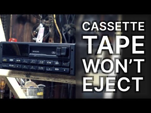 How to Remove a Stuck Cassette Tape