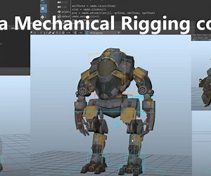 ArtStation - Maya Mechanical Rigging Course | Tutorials