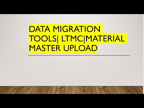 Data Migration | LTMC | Material Master Upload Using LTMC