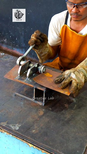 82K views · 586 reactions | Homemade Sheet Metal Cutter – Simple Build, Powerful Results! #reels #instagramreels #sheetcutter #metalcutter #cuttingtool #metalworking #welding #satisfying #fabrication #handtool #handyman #lifehacks | Creative Lab | Facebook