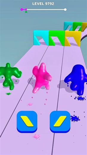 Blob Shifter 3D Level-9792 best cool game ever 🥳🥳#games #gameplay #gaming #shorts #funny #viralvideo