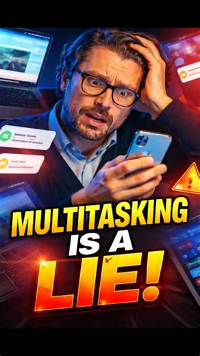 Why You Can’t Multitask It’s Not Your Fault #brainfacts