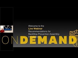 EXCERPT - Recommendations for Backflow Prevention Assembly Installations (2019)