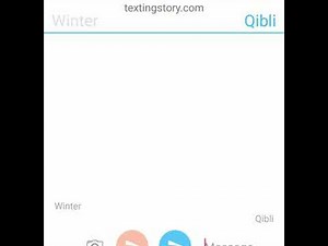 Winter, Qibli, Moon texting WOF
