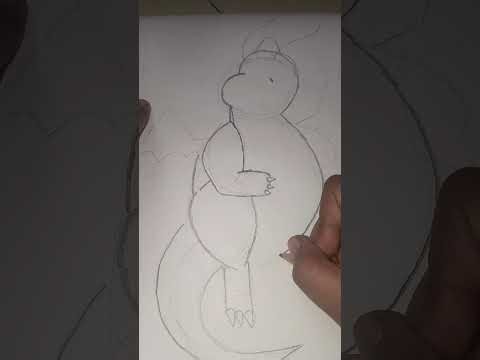 How to draw a dragonite Pokemon easy
