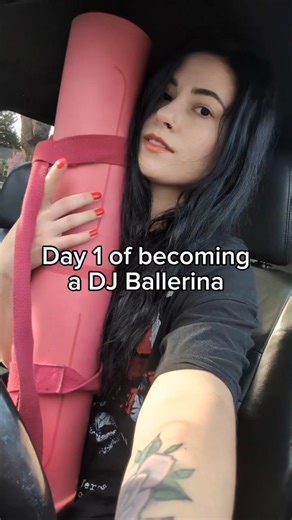 Day 1 of becoming a DJ ballerina