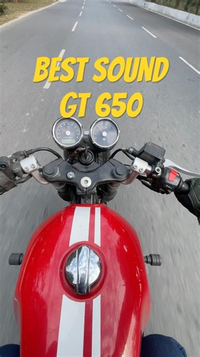 GT 650 Ride AEW TE 101 Best Retro Sound Cafe Racer #caferacer