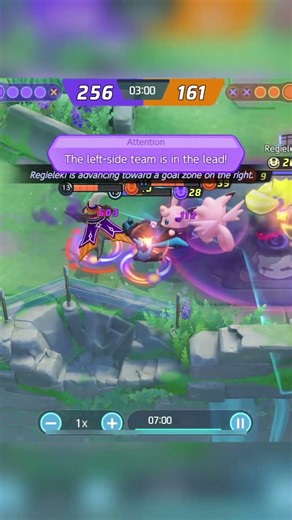 The Power of Comfey. | Pokemon UNITE Clips #pokemonunite #pokemon #megalucario