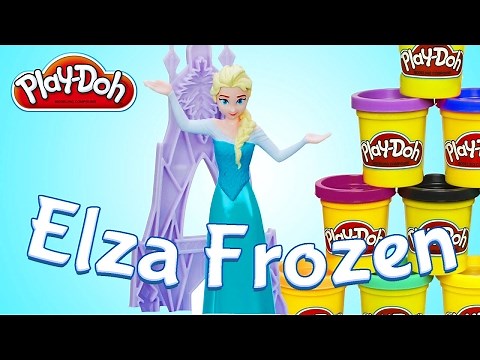 Play-Doh Frozen. Disney Frozen Elsa doll.