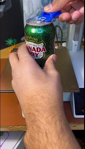 3D Printed Soda Can Opener