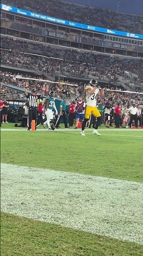 A TD & a flip 🔁 #PITvsJAX on KDKA