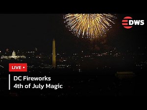 LIVE: USA Celebrates Independence Day With Spectacular Fireworks Show | National Mall LIVE | AQ15