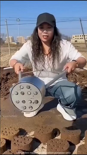 Cow Dung Cake Making Machine.