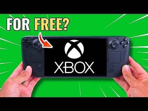 Play your XBOX on Steam Deck for FREE! | (Easy Setup - Greenlight)