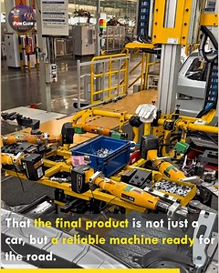 1.3M views · 10K reactions | From Coating to Completion: The Art of Car Manufacturing. #CarManufacturing | Fun club | Facebook