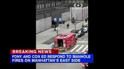 ConEd, EMS worker injured in manhole explosion in Midtown