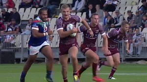 137K views · 1.8K reactions | #NRLManlyWarriors Full Match Highlights  Manly bring up their first win of the season in style! | NRL | Facebook