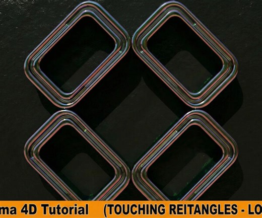 ArtStation - Touching Rectangles Loop Animation - Project Files included | Tutorials
