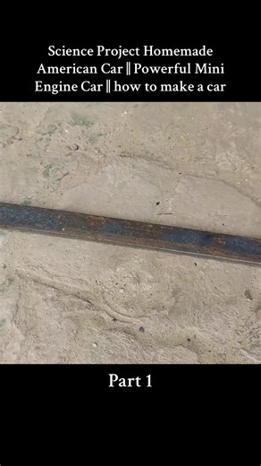 Part 1: Science Project Homemade American Car || Powerful Mini Engine Car || how to make a car #amazing #fyp #restoration #viral #foryou