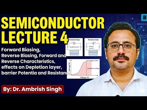 Semiconductor 4 Characteristics of diode, Rectifier semiconductor diodes