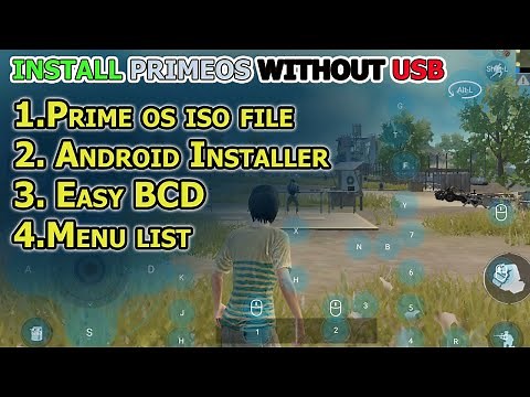 Install PrimeOS Without USB 2020 | Dual Boot Windows10 + PrimeOS | MrReCrop