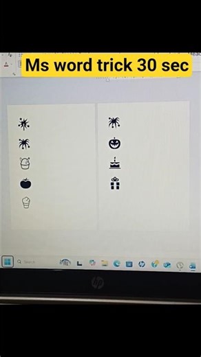 MS Word Magic Trick 😱 | 30 Seconds Me Logo Design #Shorts #mswordshortcuts