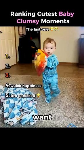 Warming: Prepare To Laugh! Ranking The Funniest Baby Clumsy Moments