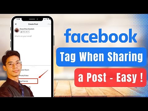 How to Tag Someone on Facebook When Sharing a Post !