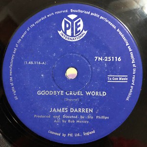 James Darren - Goodbye Cruel World