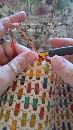 Easy Mosaic Crochet Technique