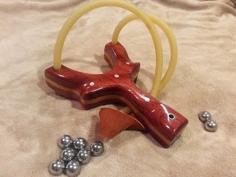 Most Powerful Handheld Slingshot!