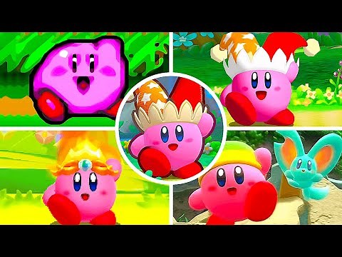 Evolution of Kirby's Victory Dances in Kirby Games (1992-2025)