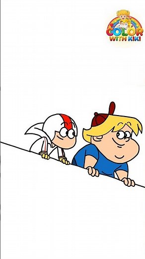 Learn to Draw Kick Buttowski Suburban Daredevil - Drawing and Coloring Tutorial for Kids