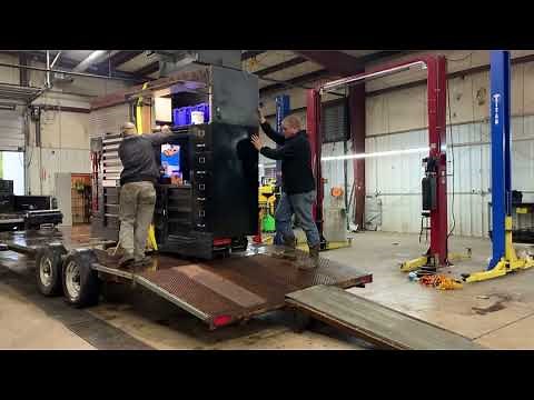 Moving My 10ft Long Double Stack Fully Loaded Toolbox